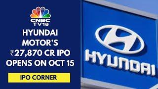 India's Largest IPO To Date Hyundai Motor IPO To Open On Oct 15, Price Band Fixed At ₹1,865-1,960/Sh