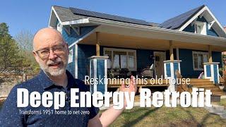 Deep Energy Retrofit Transforms 1951 Home to Net Zero