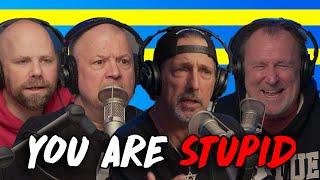 YOU are STUPID with Colin Quinn and Rich Vos | Jim & Sam Show