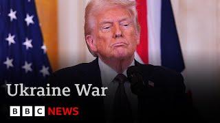 New blow to Ukraine as Trump ends intelligence-sharing that's vital for war effort | BBC News