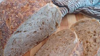 Sourdough bread.  |  Wheat-rye bread.  |  Full video.