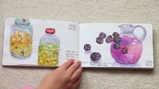 Summer 2017 Sketchbook Tour: Global Art Materials Watercolor Book