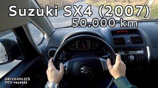 Suzuki SX4 (2007) 1.5 99 lóerő POV - vezetős videó fejkamerával I DRIVEHOLICS POV PÉNTEK