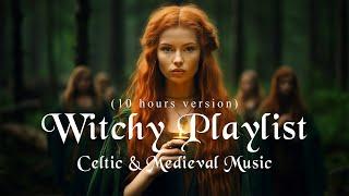 Wiccan Music  Celtic, Medieval, Witchy Playlist - Enchanting Witchcraft Fantasy Music - 10h Version