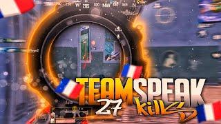 TEAMSPEAK 27 kills in a  finals tournament | PUBG MOBILE