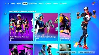 Fortnite All VBUCKS Quest Packs!