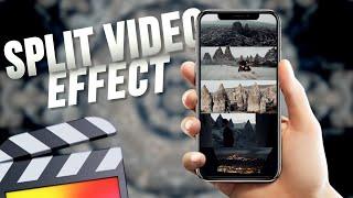 SPLIT VIDEO EFFECT - FINAL CUT PRO