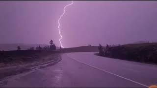 Haig Dickson Highlights: Severe Warned Storm Hits Okanagan Connector/Merritt BC, July 8