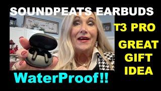 SOUNDPEATS T3 PRO WIRELESS EARBUDS  #earbuds #earbudsunboxing #review Found at Amazon