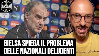 Bielsa spiega perché le nazionali giocano male, prima di Uruguay-Brasile ||| Avsim Out