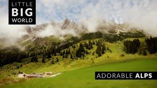 Adorable Austrian Alps  in 4k | Little Big World | Aerial & Time lapse & Tilt shift