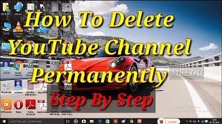 How to #delete #YouTube  #channel permanently || Delete YouTube channel easily #MSEDU