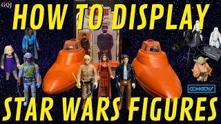 How to Display Vintage Kenner Star Wars Action Figures & Toys Part 2!