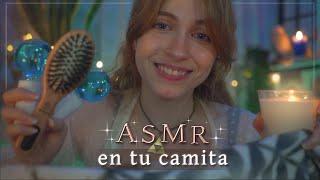 ASMR In your BED • Your friend prepares you and helps you sleep 【Personal Attention RP】SUB