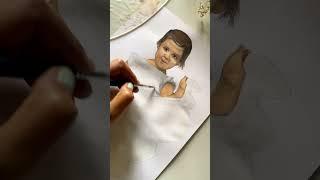 Baby girl painting  #painting #shortvideo #art #tutorial #artwork #artist #artshorts