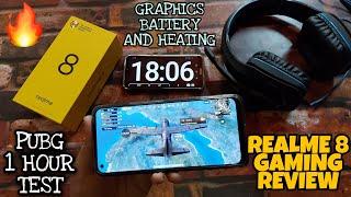 Realme 8(4+128GB) Extreme PUBG Gaming Review: Graphics, Heating, Battery | Realme 8 Gaming Test