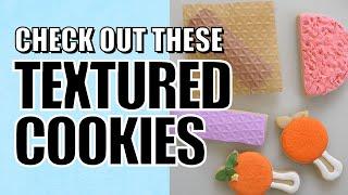 Cool Texture Effects to Make Cookies That Pop!