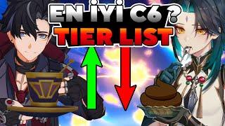 En İyi C6 Kim ? | P2W Tier List | Genshin Impact Türkçe