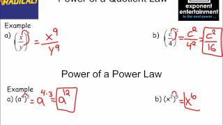 Math 10-C Lesson 1.5 Exponents FLIPPED CLASSROOM