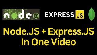 Node.JS  Express  MongoDB Tutorial In Hindi || Build Node.JS and Express Project In Hindi