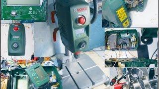 разборка и ремонт сверлильного станка BOSCH PBD 40 v1