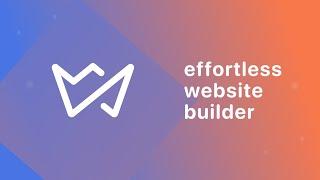 Effortless Website Builder | Weblium