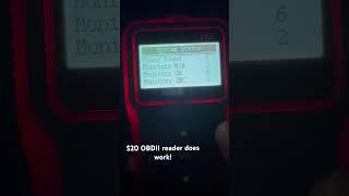 Testing this $13 OBDII reader (V100) from Temu for a friend | check engine light