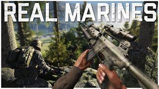 REAL MARINE vs SOVIET INVADERS | ARMA Reforger