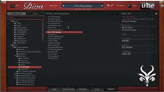 Vicious Antelope - Prog Rock soundbank DIVA - Presets Walkthrough