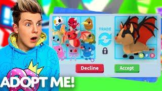 TRADING the LEGENDARY STICKERS in ADOPT ME! 