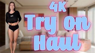 [4K] Transparent Try On Haul | Get Ready With Maya (2024)