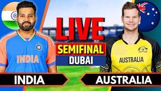 India vs Australia, Semi-Final | Live Cricket Match Today | IND vs AUS | Champions Trophy 2025