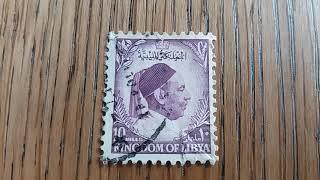 STAMPS NR 97.KINGDOM OF LIBYA. 10 MILLS