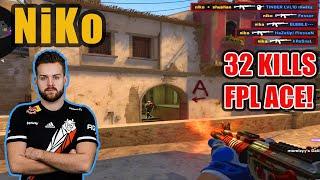 NiKo FPL Faceit Mirage POV ~ SMURFING IN FPL! // 32 Kills ~ 1.8 HLTV