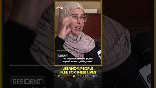 Israel Lebanon War: Thousands Flee Lebanon As Israel Intensifies Attack | WION Shorts