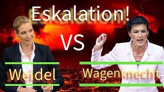 UNFASSBARE NEWS zum Weidel-Wagenknecht-Duell bei WELT!