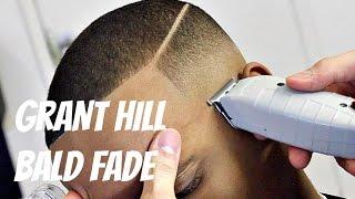 BARBER TUTORIAL : GRANT HILL BALD FADE HD!