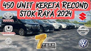 Part 1 : Kereta RECOND RAYA 2024. PROMO JUALAN GUDANG. Stepwgn Spada Vellfire Alphard Voxy Mercedes