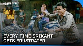 Every Time Srikant Tiwari Gets Frustrated ft. Manoj Bajpayee | The Family Man | Prime Video India