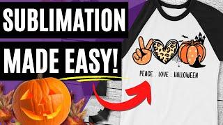 HOW TO SUBLIMATE A T-SHIRT | T SHIRT SUBLIMATION FOR BEGINNERS