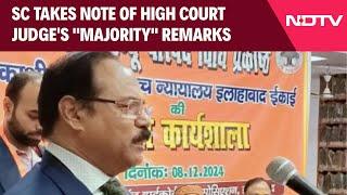 Supreme Court News | SC Takes Note Of High Court Judge's "Majority" Remarks, Seeks Details