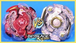 WYVRON W2 versus ODAX O2!! Beyblade Burst Battle (Hasbro)