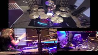 11 year old girl ALEXEY Plays War Pigs - Drum Cover