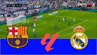 Real Madrid vs Barcelona - Who Wins? | PES 21 Full Match Simulation