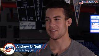 Andrew O'Neill on North Dakota, Competing in the USHL and More