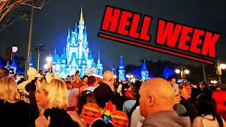 You have to be INSANE to go to Disney World around Holidays