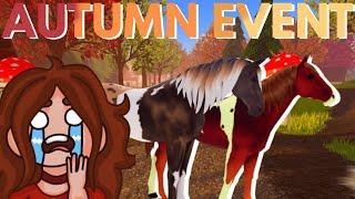 Catching NEW FALL EVENT HORSES in WILD HORSE ISLANDS on ROBLOX (Fall Event 2024)