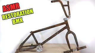 Реставрация СГОРЕВШЕГО БМХ - Restoration BMX Bike (ASMR)