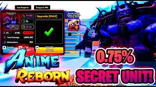 KAIDO DRAGON EMPERADOR SHOWCASE (Unidad Secreta)  ANIME REBORN  #roblox