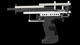 LEGO rubber band pistol "PARABELLA"